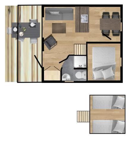 Tornby Strand Camping Cottages Hirtshals Habitación foto